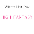 Load image into Gallery viewer, Vertical White & Hot Pink High Fantasy Shelf Mark™ by FireDrake Artistry®
