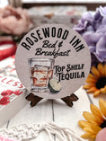 Load image into Gallery viewer, Officially Licensed Elsie Silver Rosewood Inn Coaster by FireDrake Artistry®
