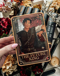 Load image into Gallery viewer, “The Future King" Casteel Tarot Card Shelf Sign - Officially Licensed From Blood and Ash
