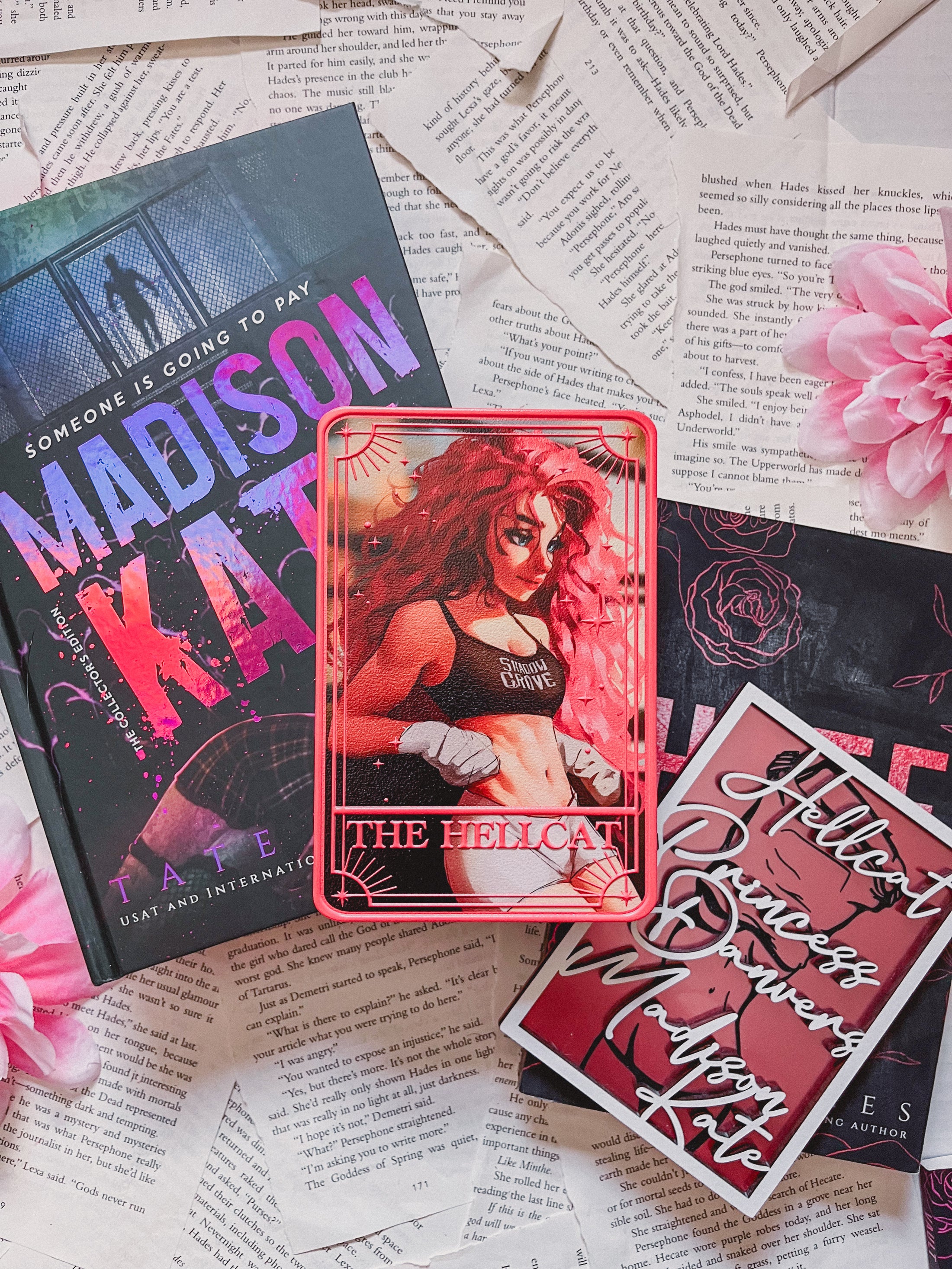 "The Hellcat" Tarot Card and Madison Kate Sign - Officially Licensed Tate James created by FireDrake Artistry®