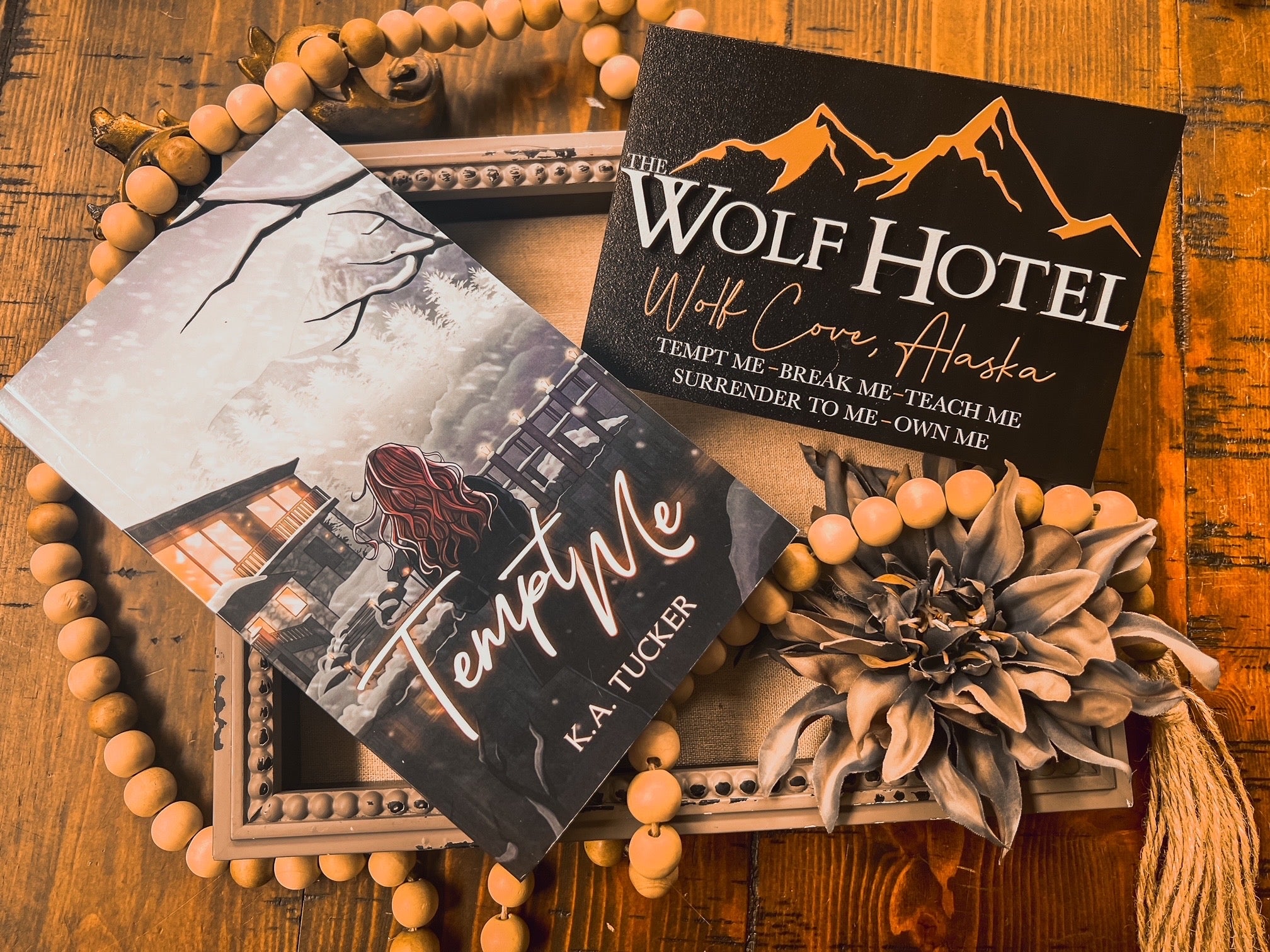 Wolf Hotel Sign - Officially Licensed K.A. Tucker Collection - FireDrake Artistry®