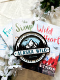 Load image into Gallery viewer, Officially Licensed K.A. Tucker "Alaska Wild Round Sign" created by FireDrake Artistry®
