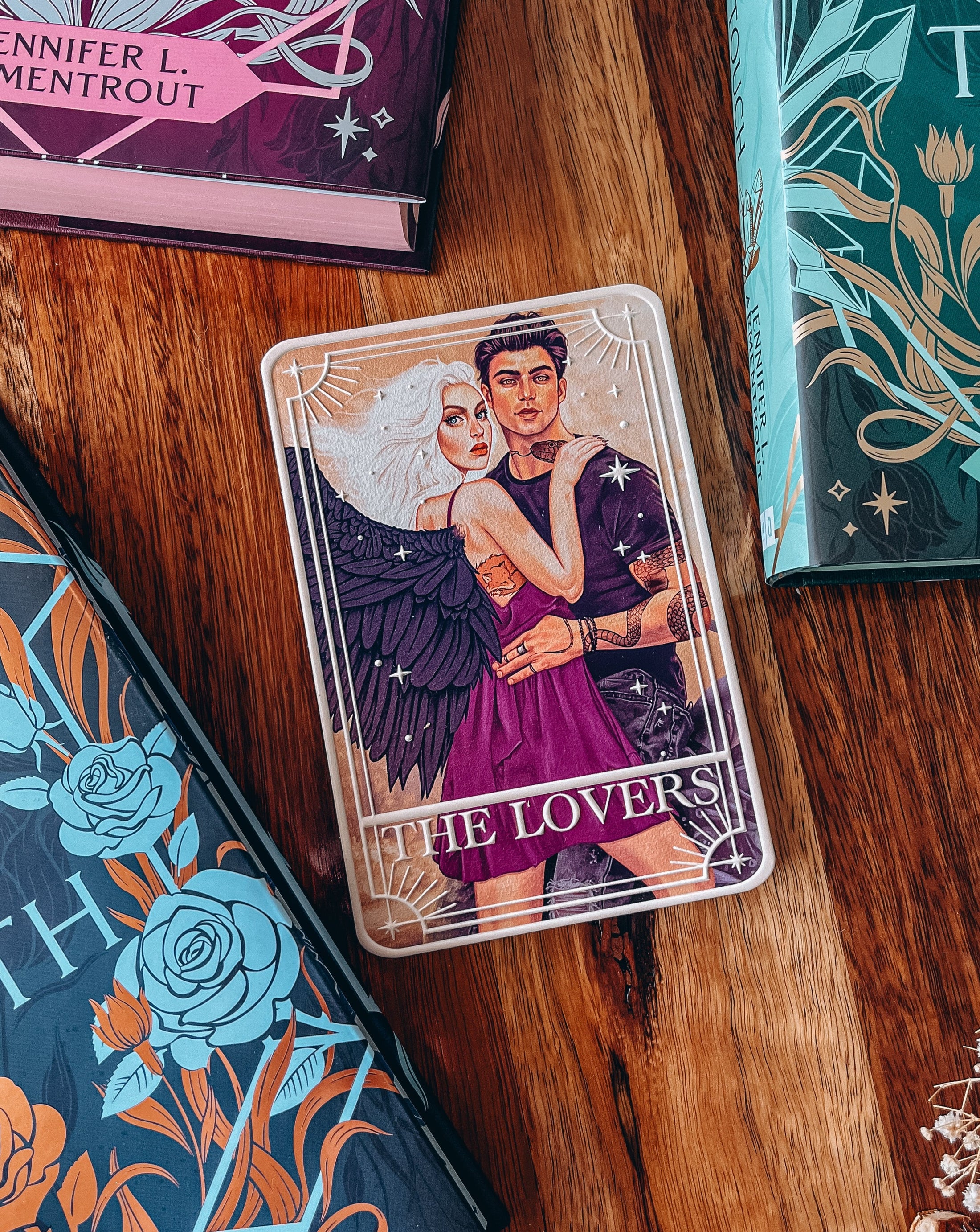 "The Lovers" Tarot Card - Officially Licensed Jennifer L. Armentrout - Fire Drake Artistry®