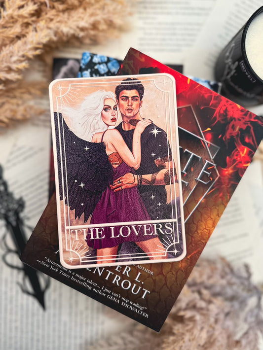 "The Lovers" Tarot Card - Officially Licensed Jennifer L. Armentrout - Fire Drake Artistry®