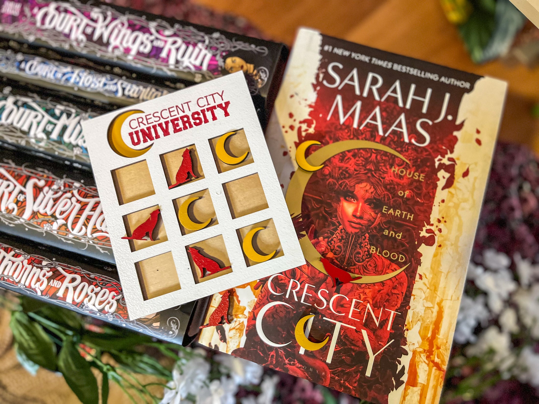 Crescent City University Tic Tac Toe - Sarah Maas Game