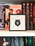 Load image into Gallery viewer, Officially Licensed Jaymin Eve Shadow Beast Shelf Sign by FireDrake Artistry®
