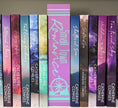 Load image into Gallery viewer, Vertical Purple & Teal Small Town Romance Shelf Mark™ by FireDrake Artistry®
