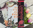 Load image into Gallery viewer, Vertical Black & Hot Pink Contemporary Romance Shelf Mark™ by FireDrake Artistry®
