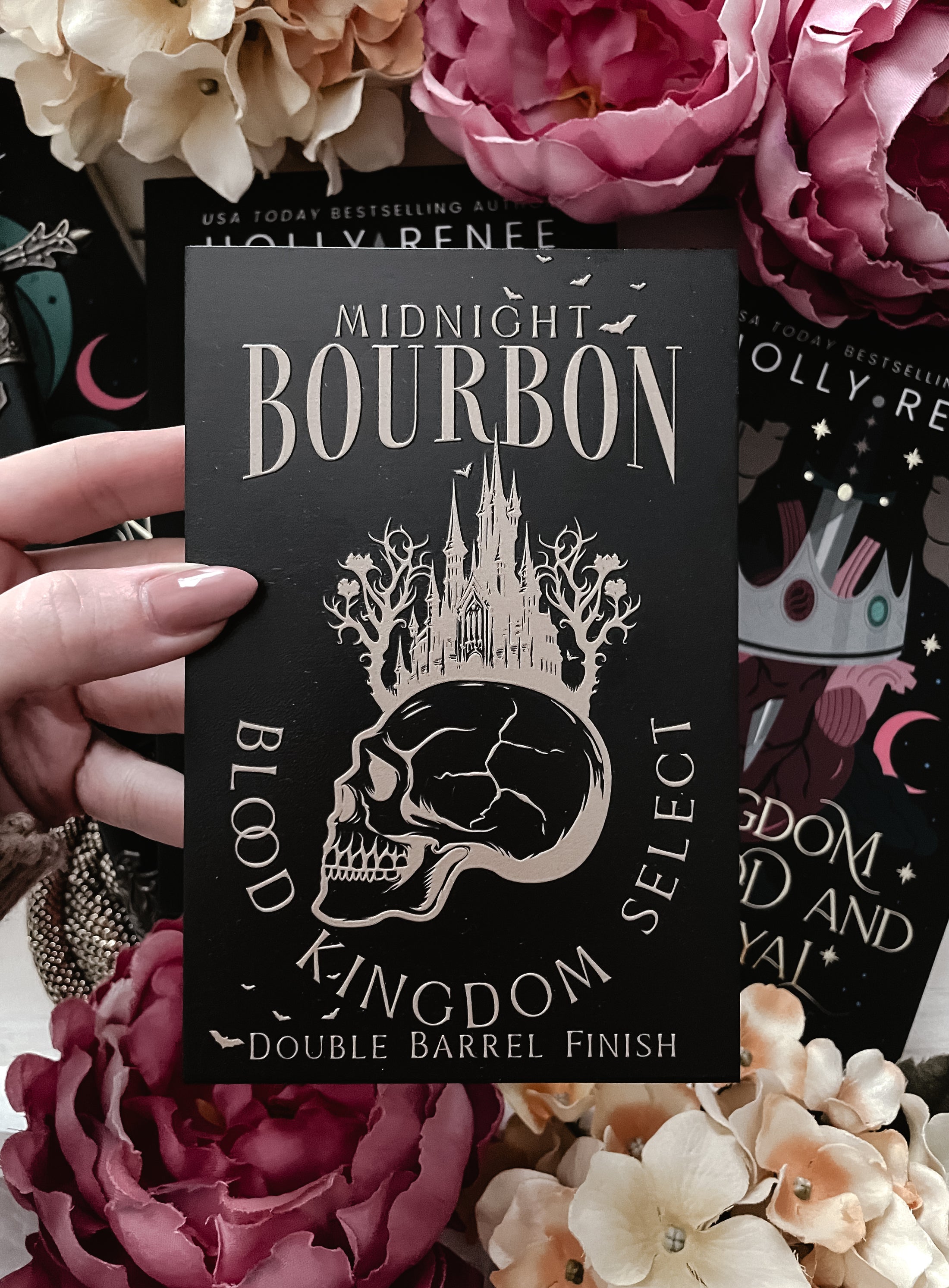 Midnight Bourbon Blood Kingdom Select sign - Holly Renee, created by FireDrake Artistry®