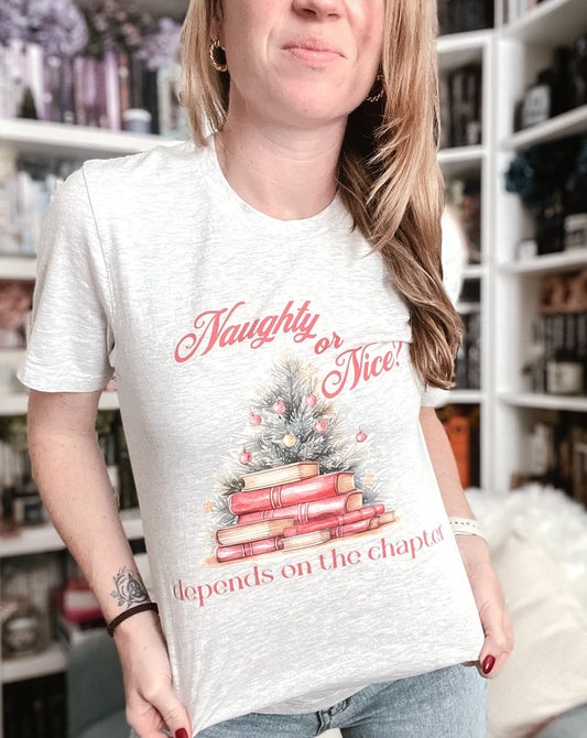 Naughty or Nice shirt FireDrake Artistry