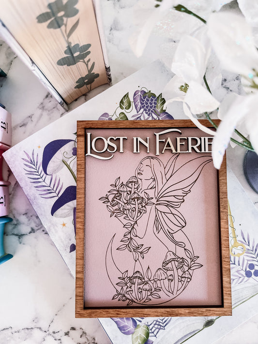 Lost in Faerie Sign by FireDrake Artistry®