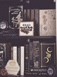 Load image into Gallery viewer, Vertical Black & Brown Dark Romance Shelf Mark™ by FireDrake Artistry®
