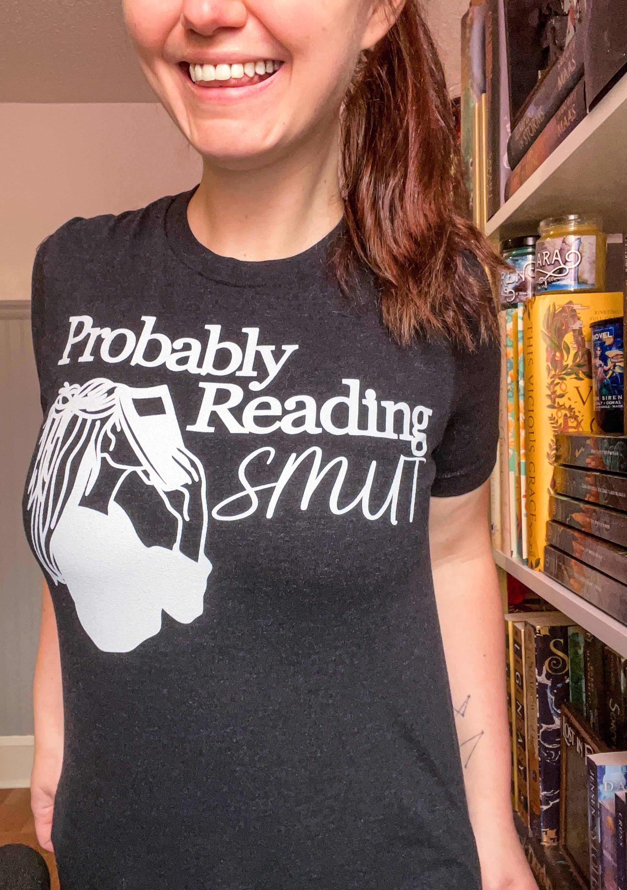 Probably Reading Smut Unisex t-shirt for FireDrake Artistry