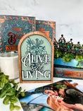 Load image into Gallery viewer, The Bridge Kingdom - Alive Isn't Living  sign created by   FireDrake Artistry®
