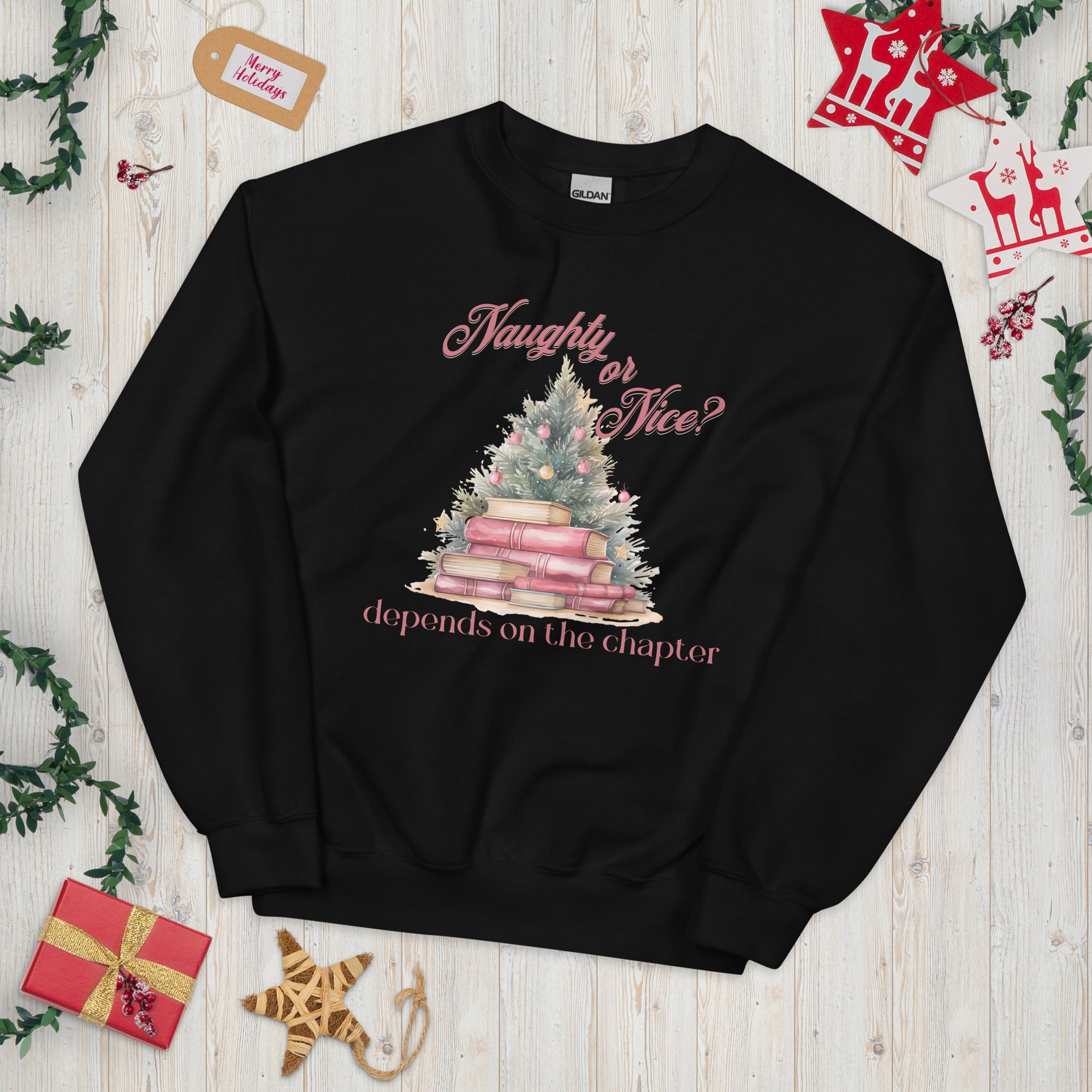 Naughty or Nice Unisex Sweatshirt