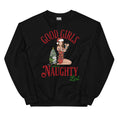 Load image into Gallery viewer, Good Girl Naughty List Unisex Sweatshirt
