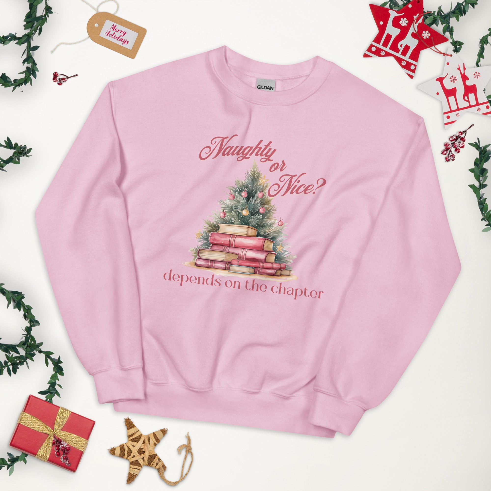 Naughty or Nice Unisex Sweatshirt