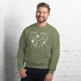 Load image into Gallery viewer, Boo Books Unisex Sweatshirt - White Design
