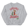 Load image into Gallery viewer, Good Girl Naughty List Unisex Sweatshirt
