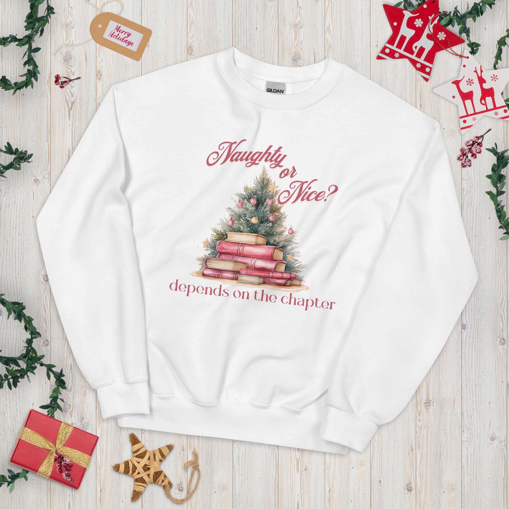 Naughty or Nice Unisex Sweatshirt