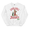 Load image into Gallery viewer, Good Girl Naughty List Unisex Sweatshirt
