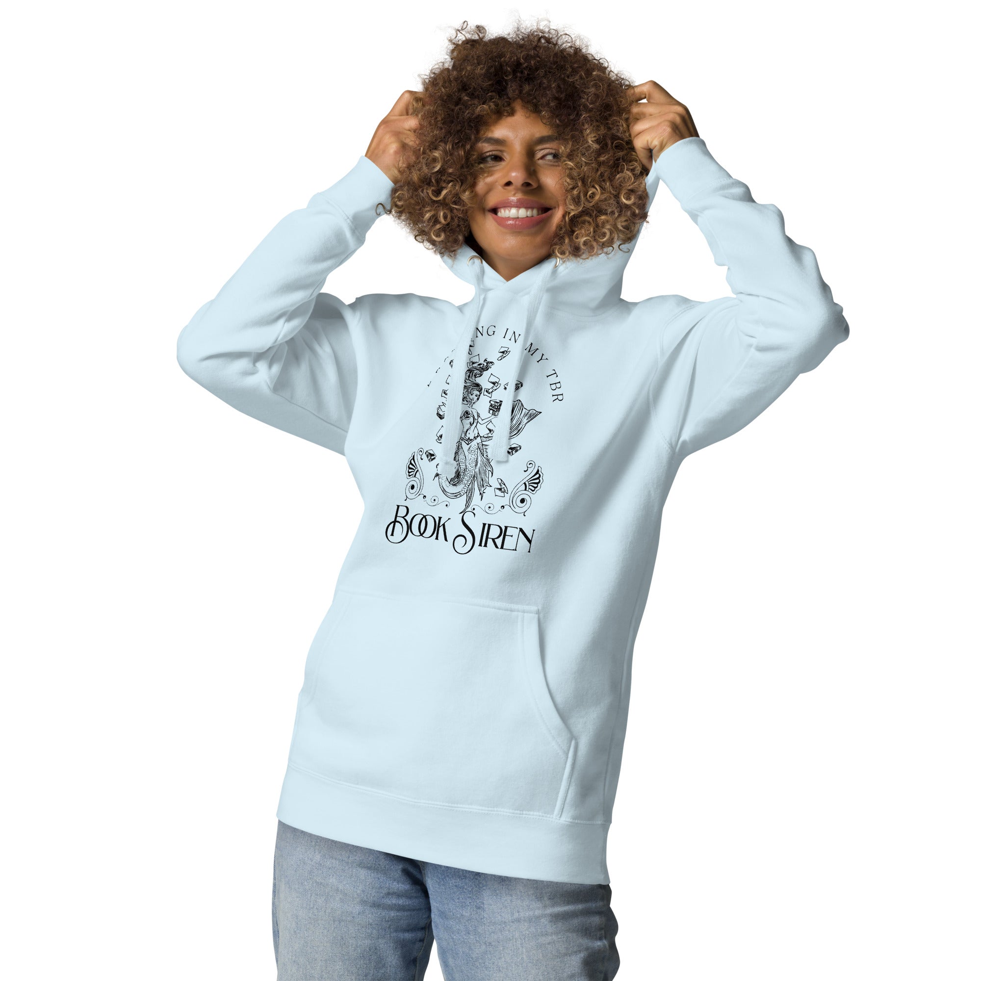 Book Siren Unisex Hoodie *NEW BRAND - CHECK SIZING* for FireDrake Artistry