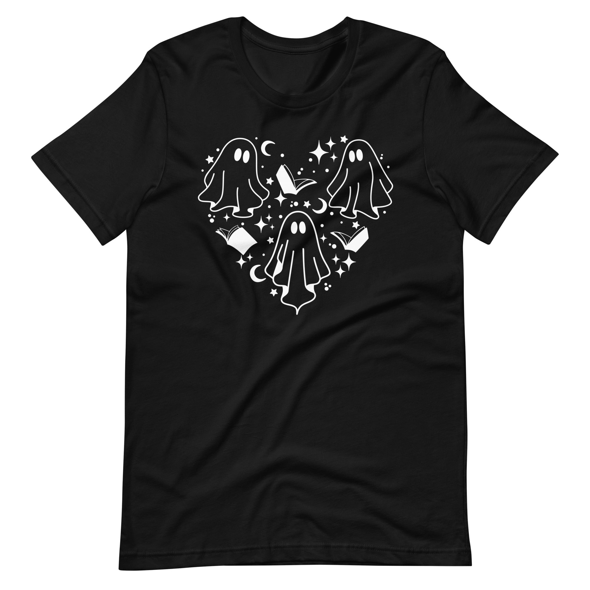 Boo Books Unisex t-shirt - White Design for FireDrake Artistry