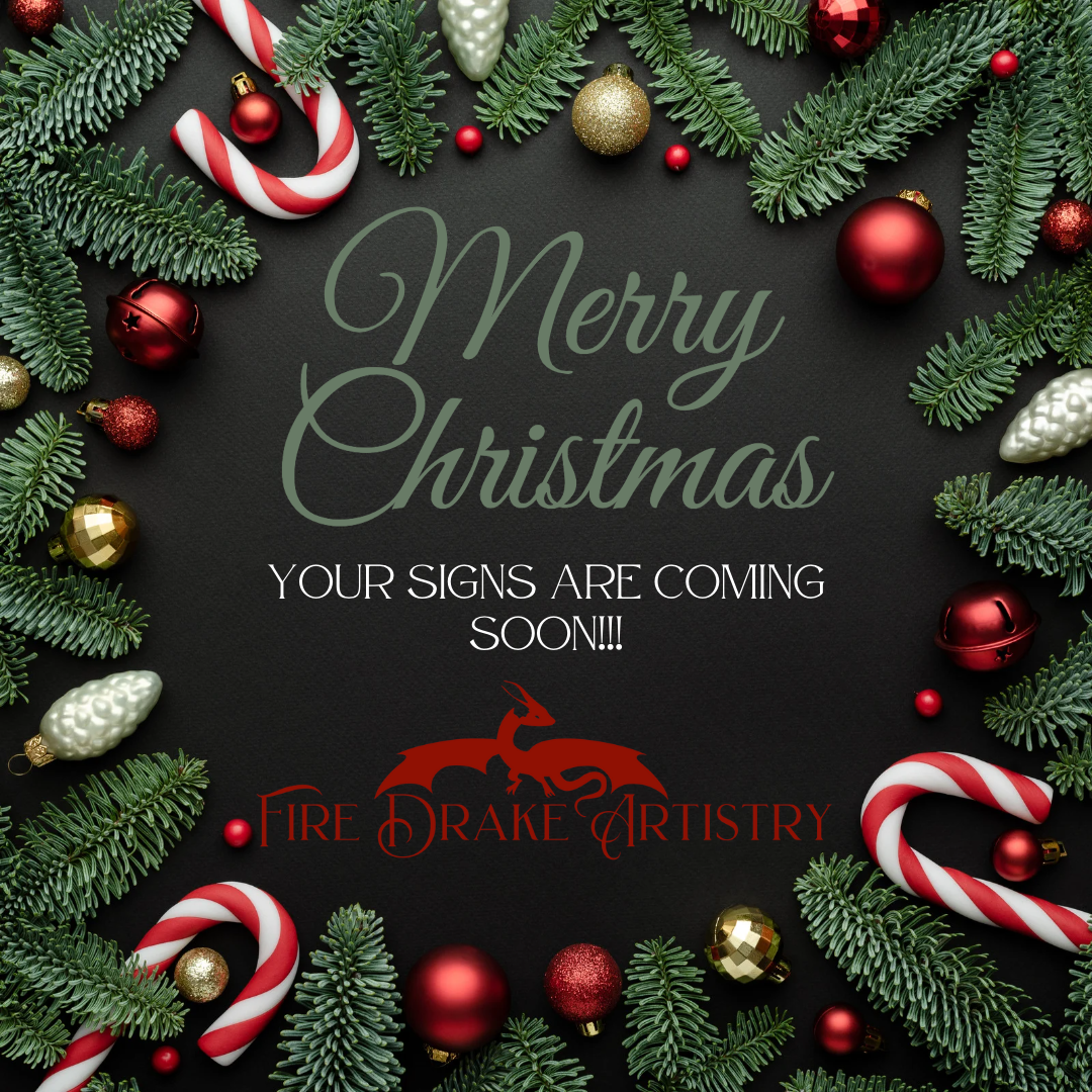 Downloadable Present Card for FireDrake Artistry