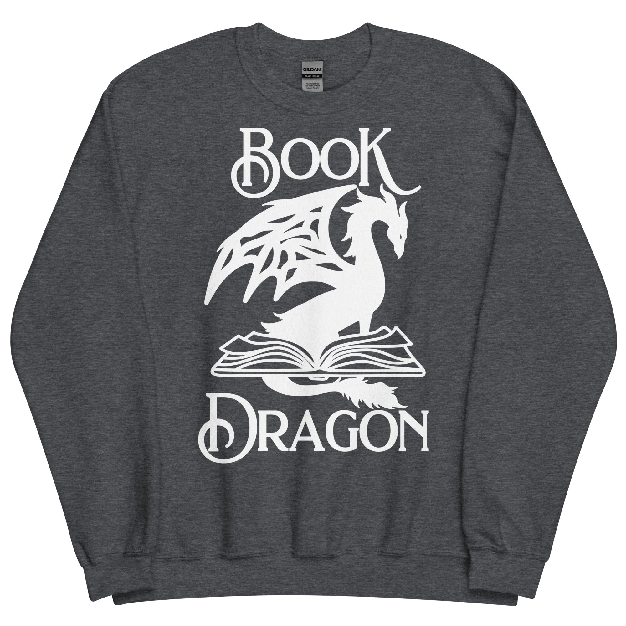 Book Dragon Unisex Sweatshirt for FireDrake Artistry