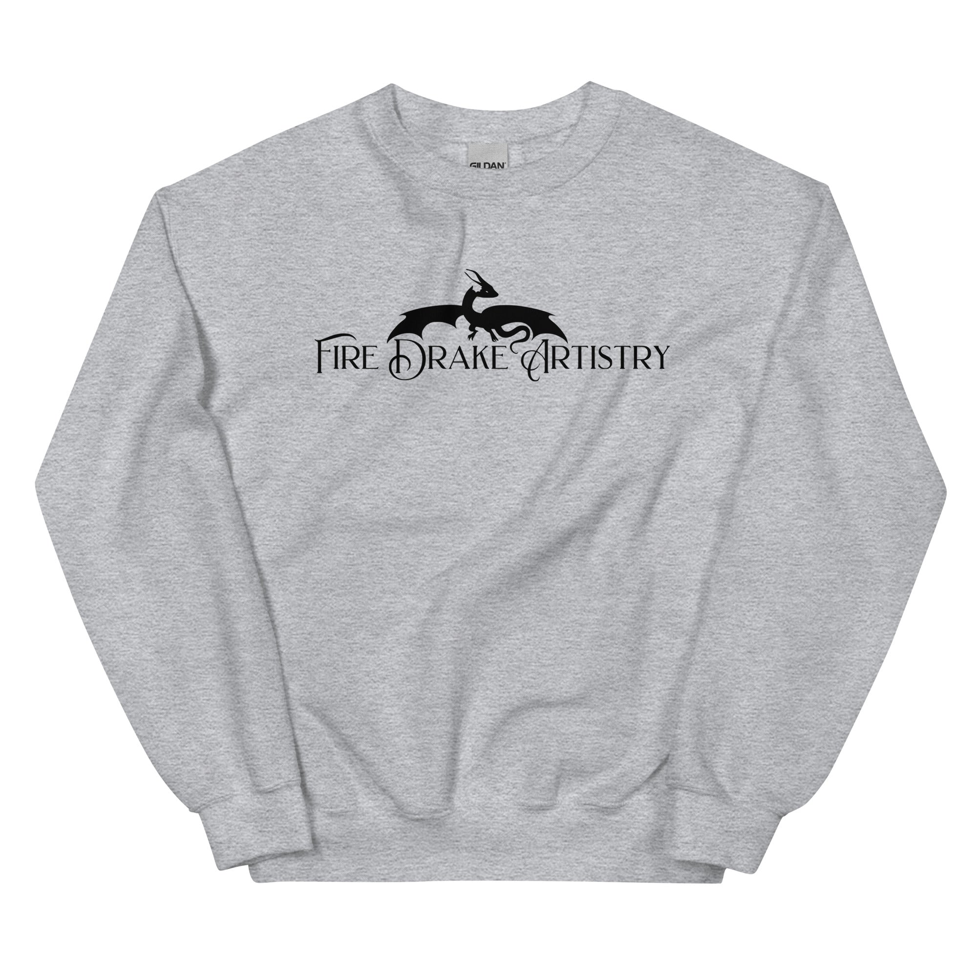 Fire Drake Artistry Logo Unisex Sweatshirt Merch™ for FireDrake Artistry